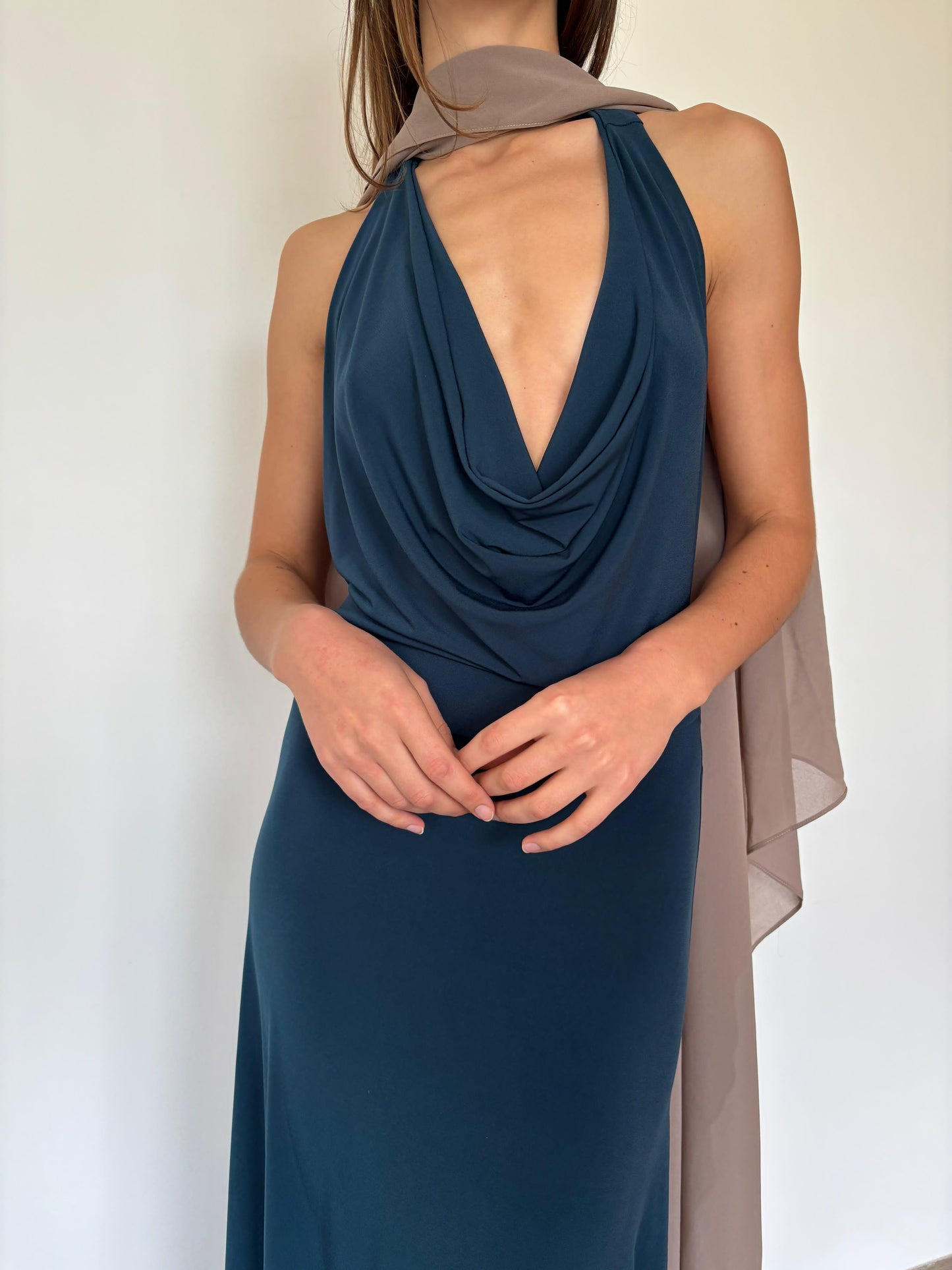 Vestido Lucía Petroleo