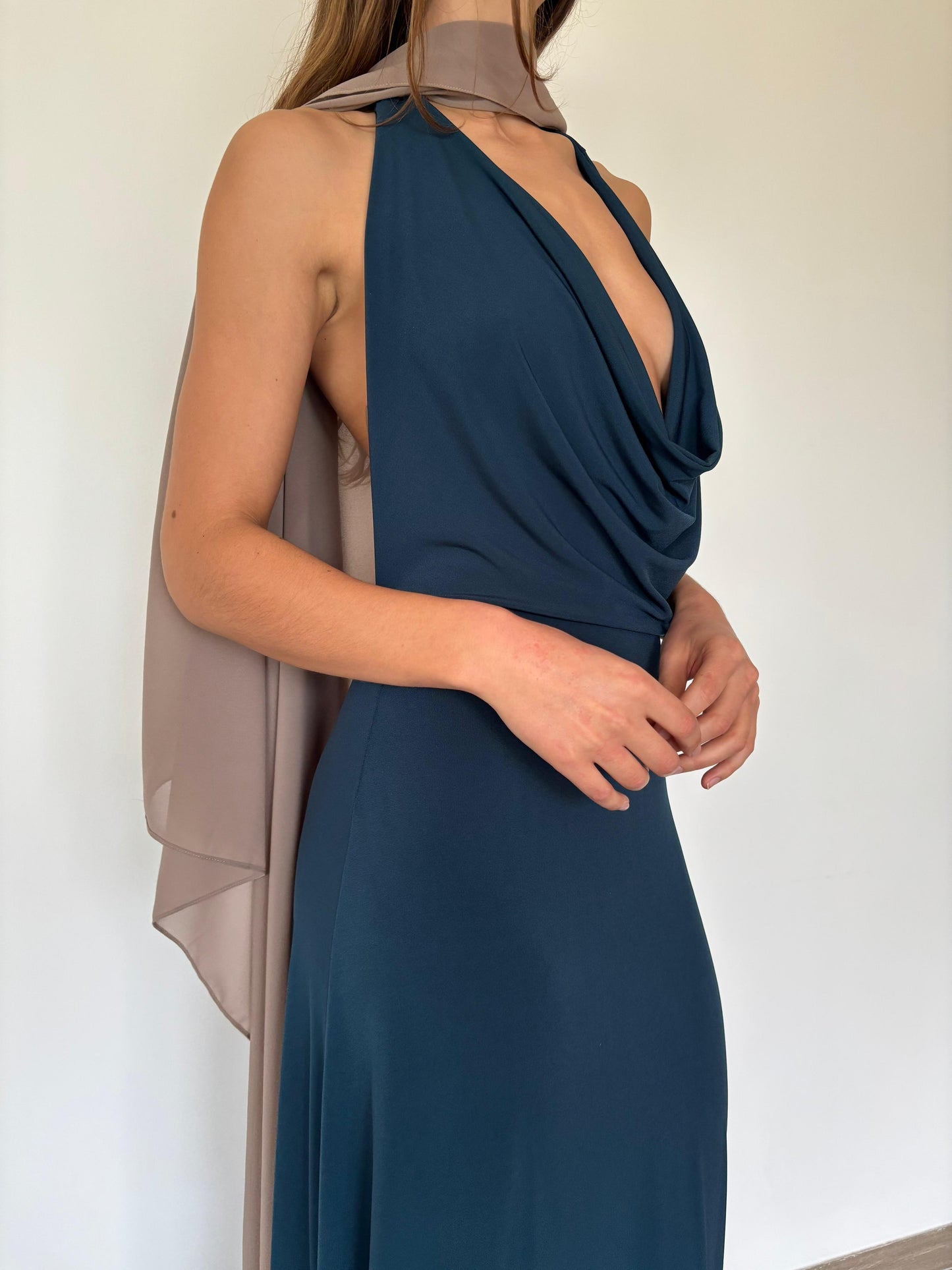 Vestido Lucía Petroleo